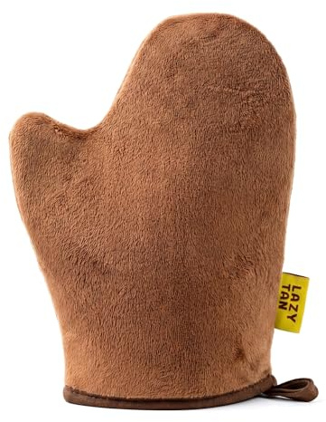 Lazy Tan - Self Tanning Mitt Applicator, Reusable and Washable Tanning Glove for Streak-Free Tan, Natural and Even Glow for Face, Body, and Legs