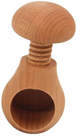 Ioensy Cascanueces Manual para Almendras Y Nueces, Madera, tal como se describe