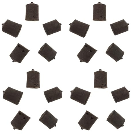 BESPORTBLE Blocs Nutritifs de Culture Hors-Sol 20 Pièces Ø30x32 Mm, Substrat de Croissance sans Terreau pour Légumes, Fleurs et Fruits, Sol Végétal Compressé Naturel, Absorption D’Eau