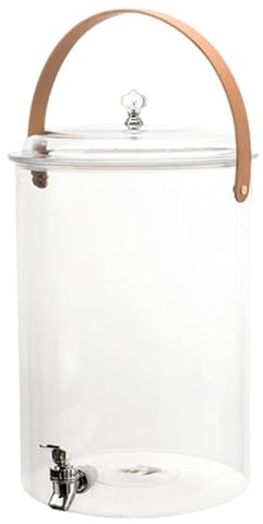 Ronyme Dispensador de Bebidas para refrigerador, dispensador de Agua Easy, Bebida líquida, Jarra de Agua fría para Fiestas, 15.8 litros