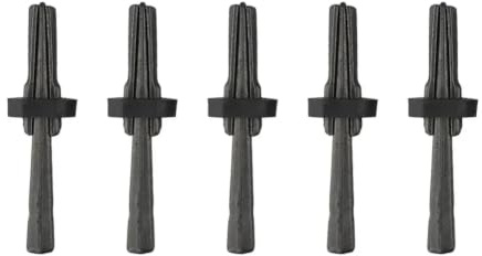 Generchin Ensemble D'Outils de Fente de Pierre 5 Pièces 125x14mm Coins de Fente de Pierre pour Béton, Marbre