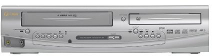 Funai DBVR-7510S Combo DVD + VCR Combo Reproductor de DVD + Grabadora VHS