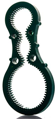 OFXDD Large Jar Opener, Bottle Opener, Universal Jar Opener, Black, Silicone, Manual