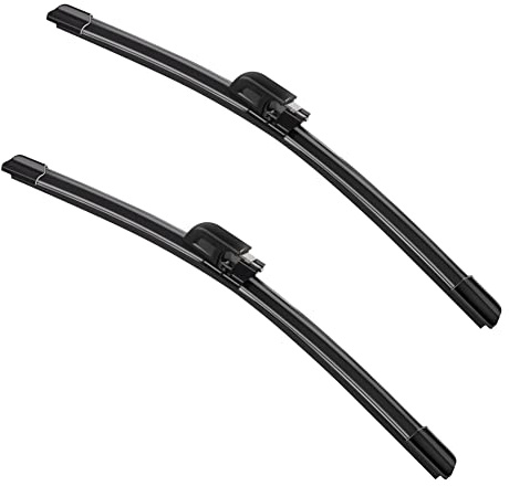 2 Factory Wiper Blades Replacement for 2003 2004 2005 2006 2007 2008 Benz C CLK Class 2002-2006 2007 2008 2009 A8 S8 Original Equipment Replacement Wiper Blade Set- 22+22 (Set of 2) Top Lock