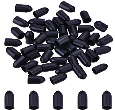 YouU Staubschutz für Flaschenausguss, für Olivenöl-, Likörflaschen-Ausgießer, Deckel, Gummikappen(Ausgießer nicht im Lieferumfang enthalten) (15x7mm)