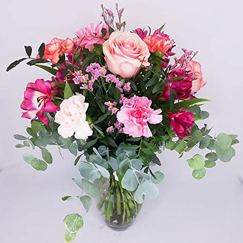 EL JARDÍ D´ESTHER-Ramo de flores naturales a domicilio-Flores frescas-Entrega gratis en 24 horas de Lunes a Sábado-Tarjeta dedicatoria-Alegria