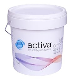 ACTIVA - Pintura Fotocatalítica Color Algodón | 4 Litros | Pintura Ecológica y Desinfectante para Interiores | Ideal para Habitaciones de Niños o Personas con Problemas Respiratorios