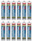 12x Soudal Soudaflex 40FC schwarz 310ml | PU-Dichtstoff | Klebstoff | PU-Kleber | Abdichtung | PU-Mastic | 12 Stück