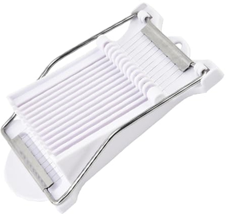 Slicer Cuts Luncheon Meat - Stainless Steel Boiled Egg Slicer Cutter - Handheld Quick Slicer Evenly Strong for Cheese, Ham, Avocado, Hot Dogs