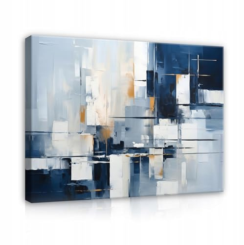 WallArena Leinwand Bilder Abstrakt 120x80 cm | Leinwandbilder, Bild auf leinwand, Wandbild XXL groß Wandbilder für Wohnzimmer Schlafzimmer Wohnzimmerbilder Modern
