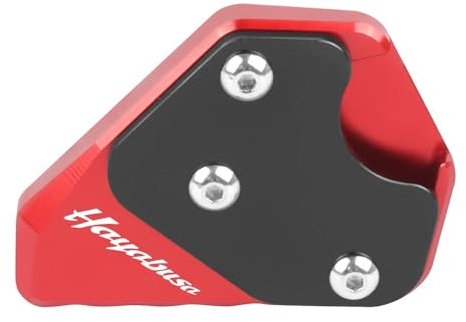 LEINOX Motorradständer Unterlage Kippschutz Motorrad Zubehör Ständer Seitenständer Verlängerung Fuß Pad Unterstützung Für Suzuki Hayabusa GSX1300R GSX-R 1300 GSXR 2021-2023(1)