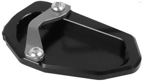 HYPERICIN Motorrad Seitenständer Unterlage Für R1300GS 2023 2024 Motorrad CNC Ständer Fuß Seite Stehen Enlarger Verlängerung Pad Unterstützung Platte Ständerpolster Verlängerung(2)
