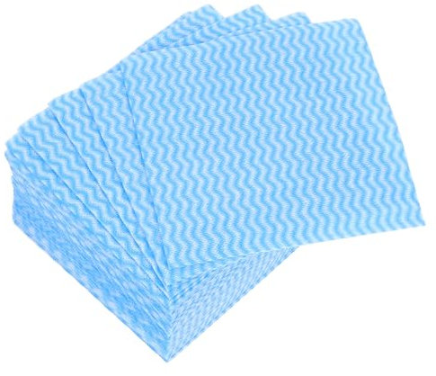 Warmhm 50pezzi Panni Da Cucina Riutilizzabili in Non Asciugatura Rapida Super Assorbenti Per Pulizia Di Piatti e Superfici Confezione Da Rosso Strofinacci Per Pulizia Domestica