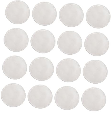 FOYTOKI 300 Stück Dicke Dreilagige Baumwoll Wattepads zur Make Up Entfernung Einweg Gesichtsreinigungspads Weich und Fusselfrei für Sanfte Hautpflege