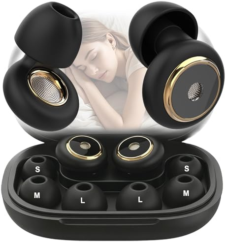 Tapones Para Los Oídos Para Dormir, Tapones Antiruido De Silicona Suave Reutilizable, Reducción De Ruido(3 Tamaños Incluidos), Para Dormir, Estudiar, Trabajar, Viajar Y Sensibilidad Al Ruido