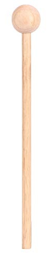 Generic Chime Percussion Holz-Xylophon für Lehrer Im Klassenzimmer mit Brillantem Klang für Klangtherapie, Meditation und Yoga, Metall und Buche, Holzhammer, 6,9 X 1,1 X,4 Zoll