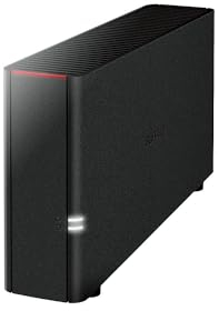 BUFFALO LinkStation 210 4TB 1-Bay NAS Network Attached Storage with HDD Hard Drives Included NAS Storage That Works as Home Cloud or Network Storage Device for Home