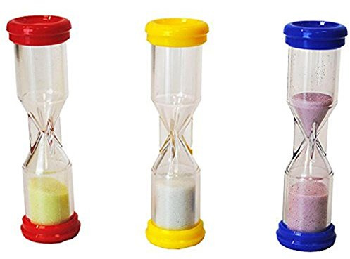 HenBea - Relojes de arena (1, 2 y 3 minutos) (822) , color/modelo surtido