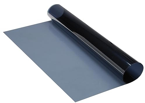 FOLIATEC Scheibentönungsfolie Tönungsfolie für Autoscheiben, Midnight Dark, 76 x 300 cm, mit ABG, 85% Verdunkelung
