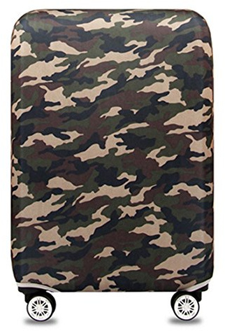 YianBestja Elastisch Kofferhülle Kofferschutzhülle Gepäck Cover Reisekoffer Hülle Koffer Schutzhülle Luggage Cover mit Reißverschluss