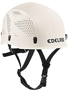 EDELRID Kletterhelm Ultralight Junior III, Farbe:Snow
