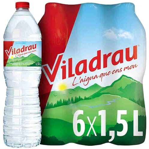 AGUA VILADRAU 1,5 LT X 6 UNIDADES