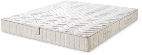 Natura Latexmatratze 80% Naturlatex 7 Zonen Matratze 200x200 H3 Höhe 20cm RG 75 (bis 95kg) DT Baumwoll Bezug (200 cm x 200 cm Härtegrad: H3 (125 kg))
