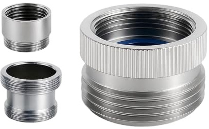 Poystng Convertisseurs de Robinet d ' Eau Robinet d ' évier connecteur de Tuyau d ' arrosage Robinets Adaptateur d ' Eau du Robinet Connecteur Rapide Raccords de Salle de Bain étanches et durables