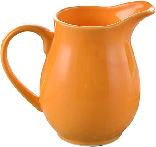 Barattolo per spezie, brocca per latte e set di zucchero, brocca per latte e zuccheriera, decorazione per la cucina, rosso, bricco per latte e zuccheriera (colore : Oranje, dimensioni: latte Jug)
