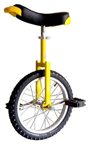 Wheel Trainer Einrad 24-Zoll-Rad-Trainer-Einrad für Erwachsene, für Unisex-Erwachsene/große Kinder/Mutter/Papa, robuster Stahlrahmen und Leichtmetallfelge, bestes Geburtstagsgeschenk (Gelb)