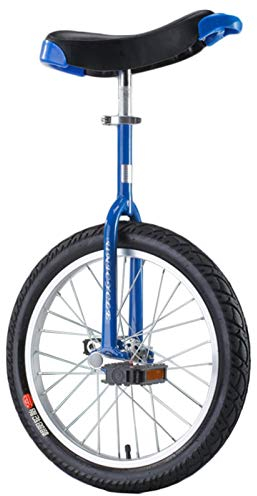 Wheel Trainer Einrad Einräder für Erwachsene Kinder, 16/18/20/24 Laufrad mit einem Rad für Teenager, Männer, Frauen, Jungen, Mädchen, Stahlrahmen und Leichtmetallfelge, Mountain Outdoor (Bla
