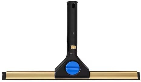Lkw Ogechi Rasqueta Limpiacristales con Gancho, Escobilla de Goma de Ventana Multiusos con Cabezal Giratorio de 180 Grados, Raspador de Limpiador de Vidrios de Ventana de 25/35 / 40 CM