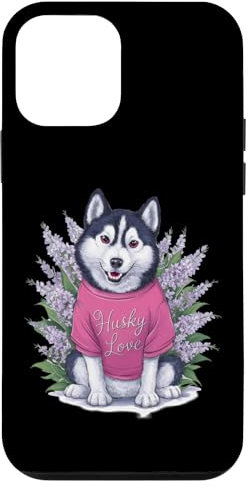 Custodia per iPhone 12 mini Husky con lilla