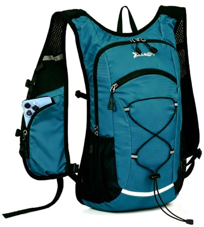 Asnewkit Ultra Lightweight Backpack,20L Waterproof Backpack Hiking Rucksack,Rucksack Bag for Women Men Outdoor Camping, Hiking Backpack,Work Bag (Lake Blue)