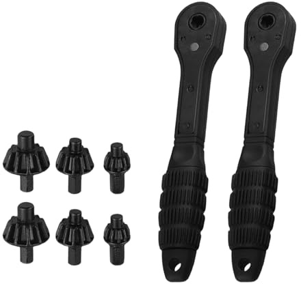 2 in 1 Drill Chucks Ratchets Wrench Quick Disassembly Drill Chucks Ratchets Spanner for Electric Drills and Power Tool Replacement Chuck Wrench Electric Clamping Tool