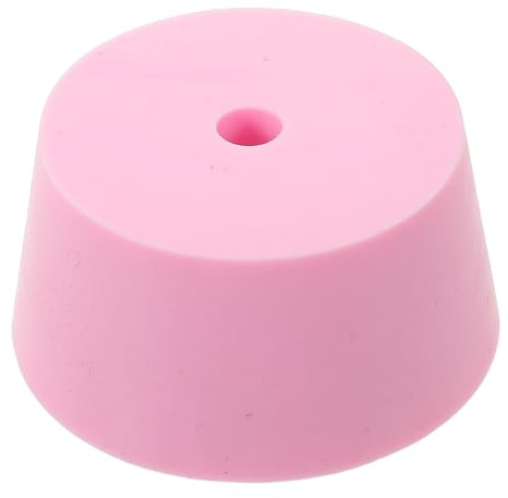IWOWHERO Attivatore Diapason in Silicone Rosa, Strumento Compatto per Manutenzione e Attivazione Forchette Sonore, Cuscinetto Portatile per Accordatura Precisa e Risposta Vibratoria
