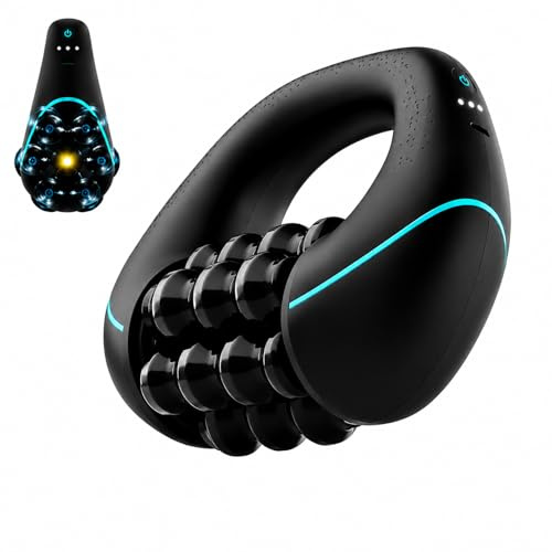 Appareil Anticellulite Électrique, Appareil de Massage Manuel électrique avec Rouleaux de Tissus Profonds, Masseur Anti Cellulite, pour Jambes, Cuisses, Corps
