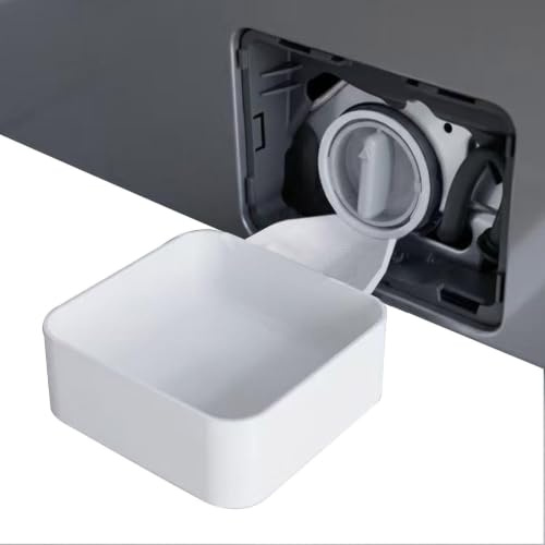 Washing Machine Drain Tray Reusable Washer Filter Catcher
