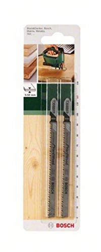 Bosch 2609256C59 - Set di 2 lame per seghetto alternativo T308BFP