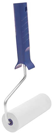 Apalis Tapezierrolle für Vliestapeten Andrückrolle glatt 15cm, 16 x 27 cm