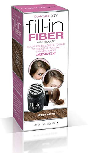Cover Your Gray Pro Fill-In Fibers with Procapil - Medium Brown