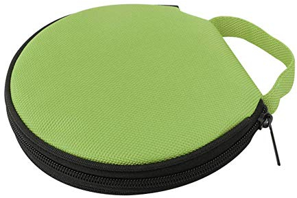 Tragbarer CD Player Tasche, 20 KapazitäT CD/DVD AufbewahrungshüLle CD Organizer Auto CD Speicher Tasche FüR Die Aufbewahrung Von Reisen, Aus Oxford-Stoff, GrüN