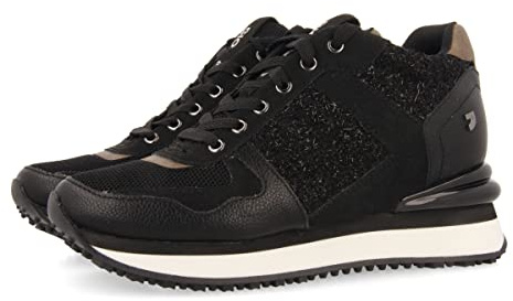 Sneakers Monocolor Off-White con cuña Interna para Mujer lellig