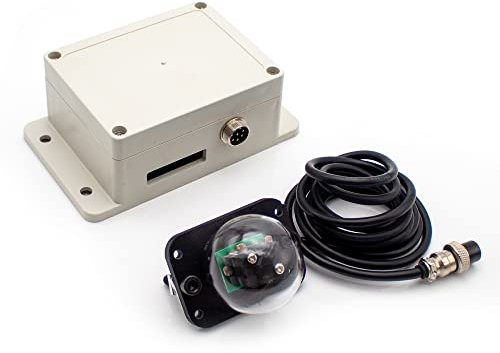 Jieotwice Windgeschwindigkeitssensor, Anemometer, Sun Tracker/Tracking-System, Einzel- und Doppel Achsen-Controller, automatische/manuelle Umschaltung, vertikal zur Sonne ausgerichtet(A)