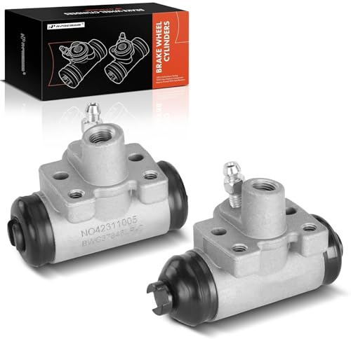 A-Premium Rear Drum Brake Wheel Cylinder Compatible with Honda Models - Civic 1990-2000, Civic Del Sol 1993-1997, Accord 1990-1993, Crx 1990-1991, 2-PC Set - Replace# 43301SM4A01, 43300SM4A01