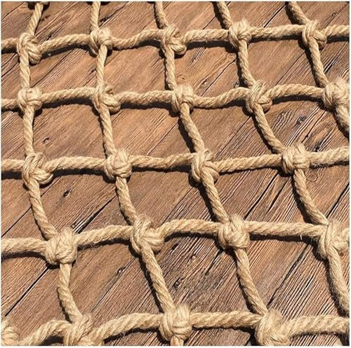 WXF86djl Kletternetz für Kinder for Festplatten-Kletternetze, Kletter-Frachtnetze, for Spielen im Innen- und Außenbereich for Erwachsene, Baumhaus-Strickleiter(1 * 1m(3.3 * 3.3ft))