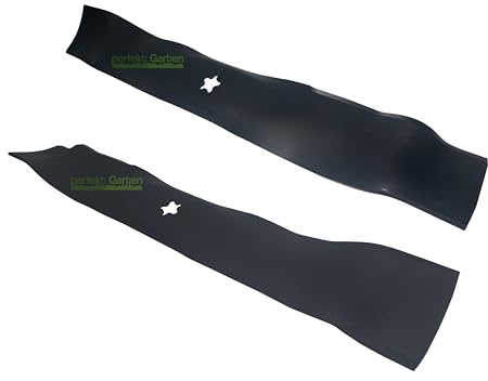 perfektGarten Lot de 2 Lames de paillage pour Tondeuse à Gazon TC242T TC242TX 5940247-02 5940248-02 5940247 5940248