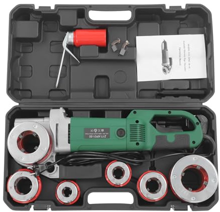 2300 W - Tagliatubi elettrico con 6 ganasce da taglio, 26 RPM per tubo da 20,9-59,6 mm