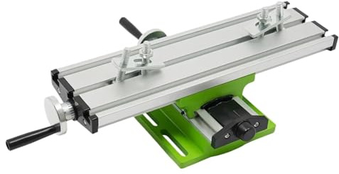 Fresadoras, Mesa de fresado multifunción con portabrocas de 2 ejes y corredera transversal.