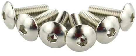 Completo pacchetto di fissaggio con spazzolini, lavastoviglie, grammetti, nubi buoni, riteneri di pressione compatibili con AN650 650 2003-2018(Silver)